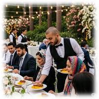 سرو ناهار / شام